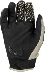 gants fly racing kinetic sym gris clair/rouge/noir