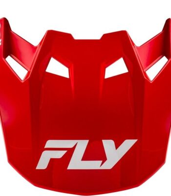 visière fly racing formula cc objective rouge/blanc