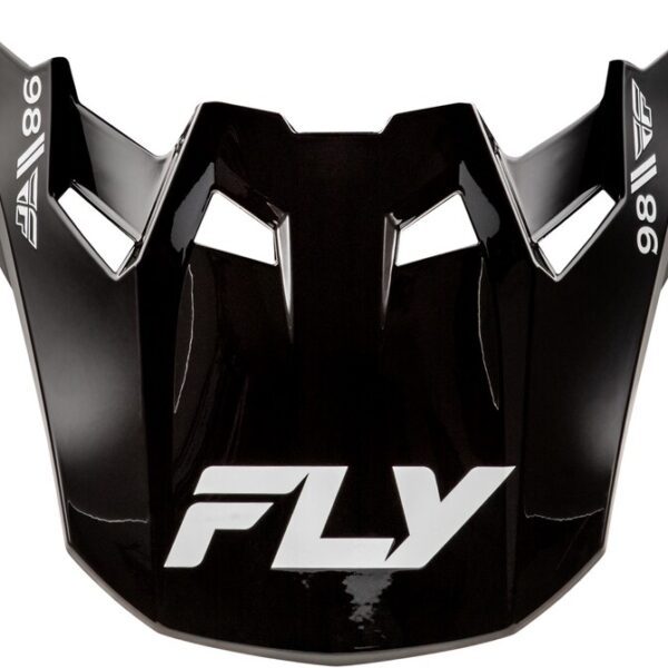 visière fly racing formula cc objective noir/blanc