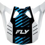 visière fly racing formula cp slice blanc/rouge/cyan