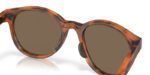 lunettes de soleil oakley spindrift prizm matte ginger tortoise verres prizm rose gold