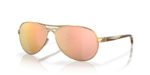 lunettes de soleil oakley feedback polished gold verres prizm rose gold polarized