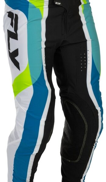 pantalon fly racing lite current l.e. blanc/lime/bleu