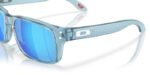 lunettes de soleil oakley holbrook xxs transparent stonewash verres prizm sapphire