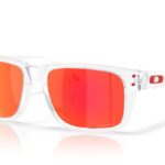 lunettes de soleil oakley holbrook xxs clair verres prizm ruby