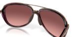 lunettes de soleil oakley split time crystal raspberry verres g40 black gradient