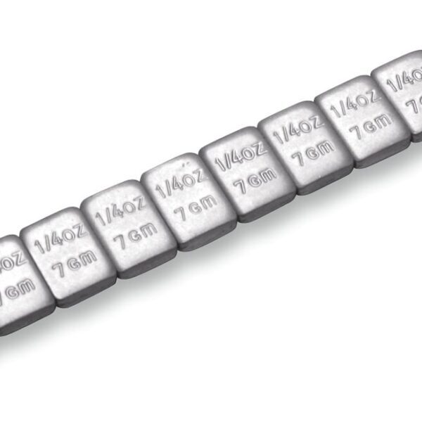 masse d'équilibrage de roue motion pro acier argent 18 oz