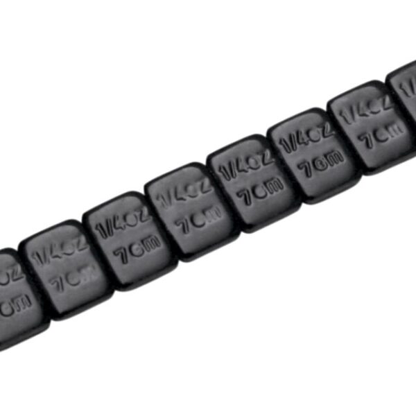 masse d'équilibrage de roue motion pro acier noir 18 oz