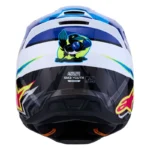 casque enfant alpinestars sm3 falcon 2027 bleu/noir/rose