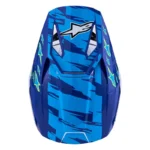 casque enfant alpinestars sm3 falcon 2027 bleu/noir/rose