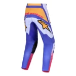 pantalon alpinestars fluid drag 2027 lilas/bleu/or