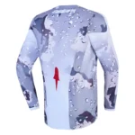 maillot enfant alpinestars fluid lone 2027 camo/blanc